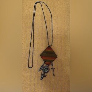 Midwestern Multicolor‎ Pendant Necklace